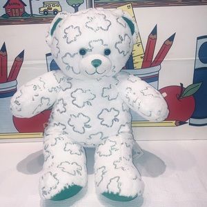 🐾Musical St Patrick’s Shamrock White Build A Bear